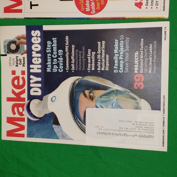 Make: Magazine Volume 71 - 75 2019 2020 2021 - Picture 6 of 11